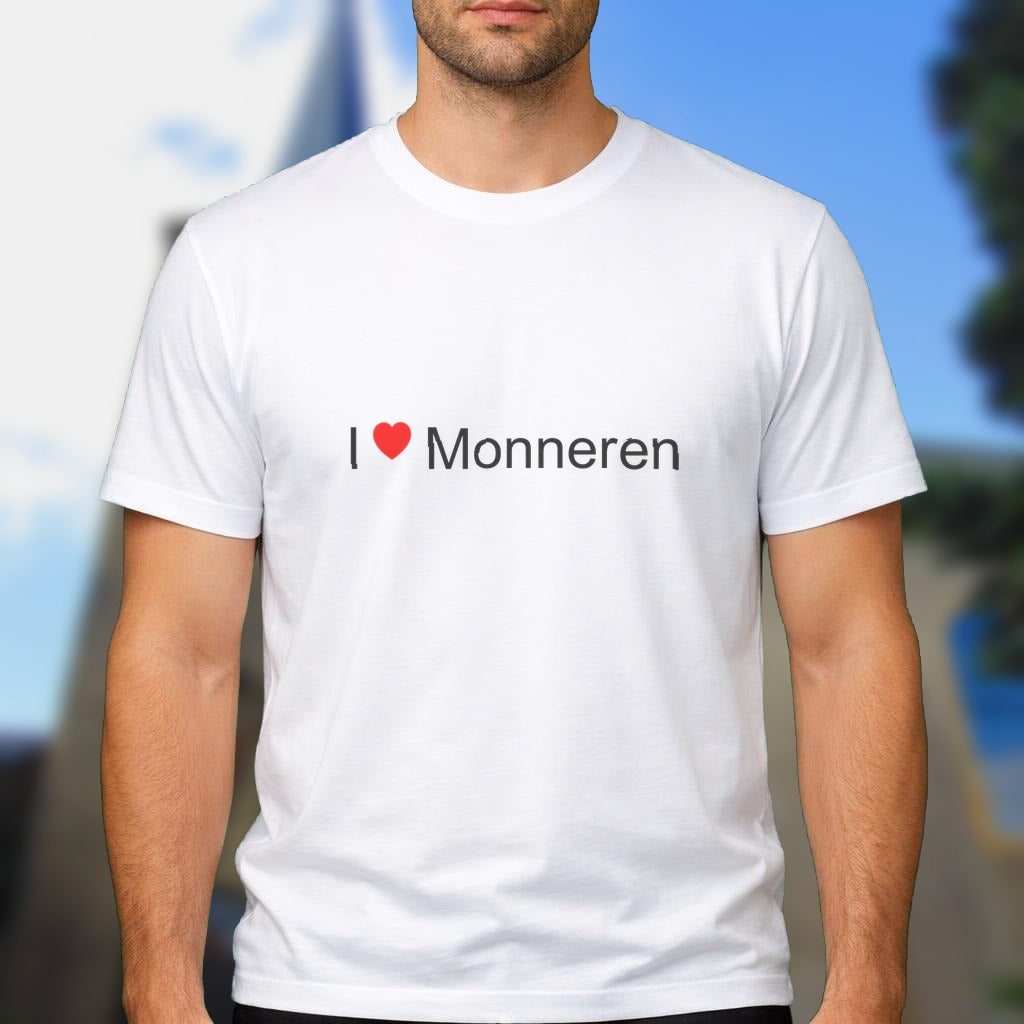 T-shirt I love monneren