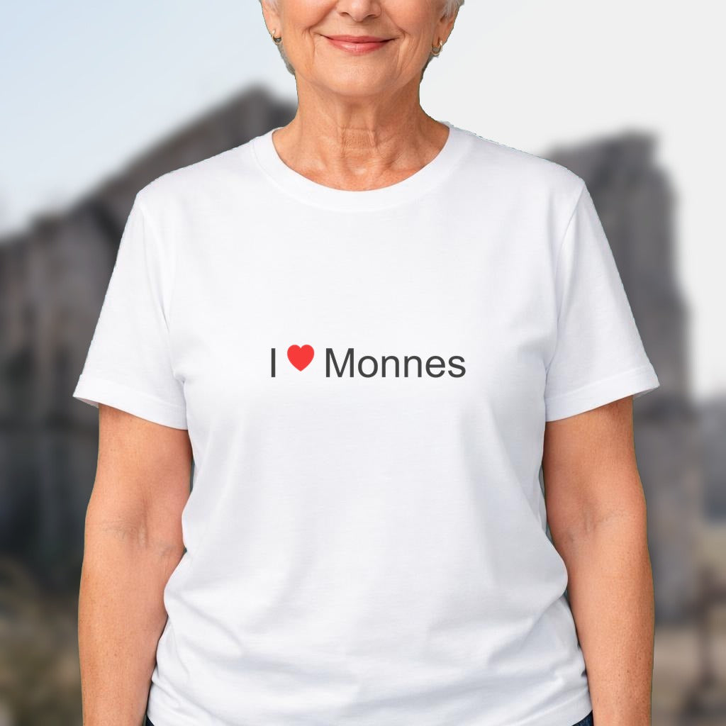 T-shirt I love monnes
