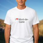 T-shirt I love mont-de-galié