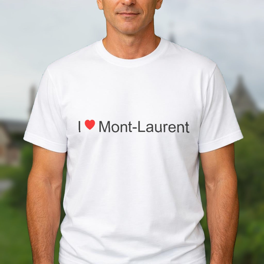T-shirt I love mont-laurent