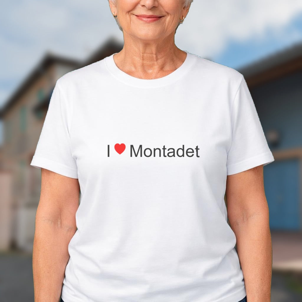T-shirt I love montadet