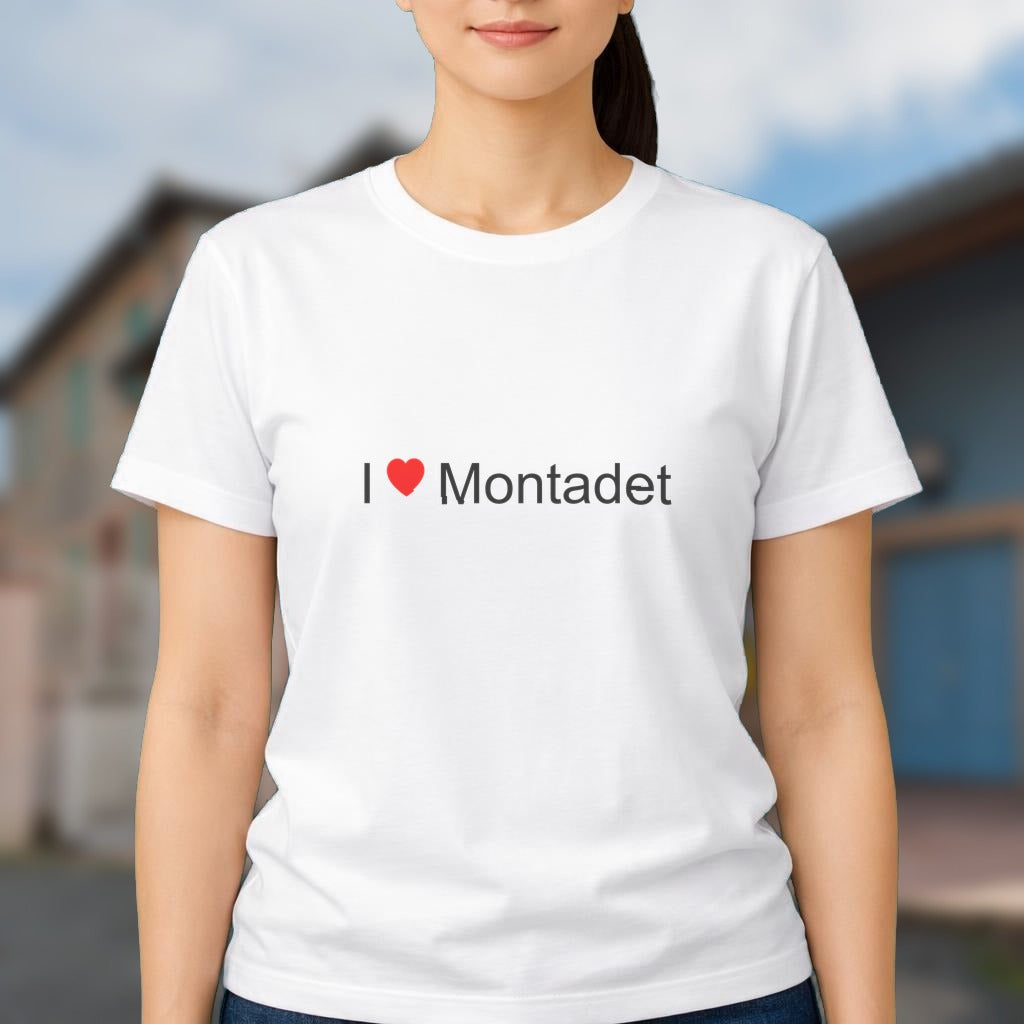 T-shirt I love montadet
