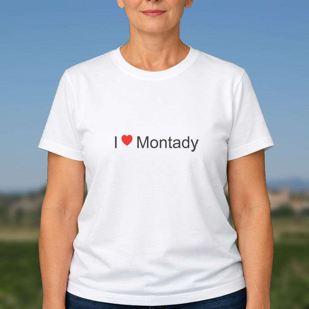 T-shirt I love montady