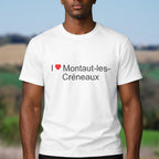 T-shirt I love montaut-les-créneaux