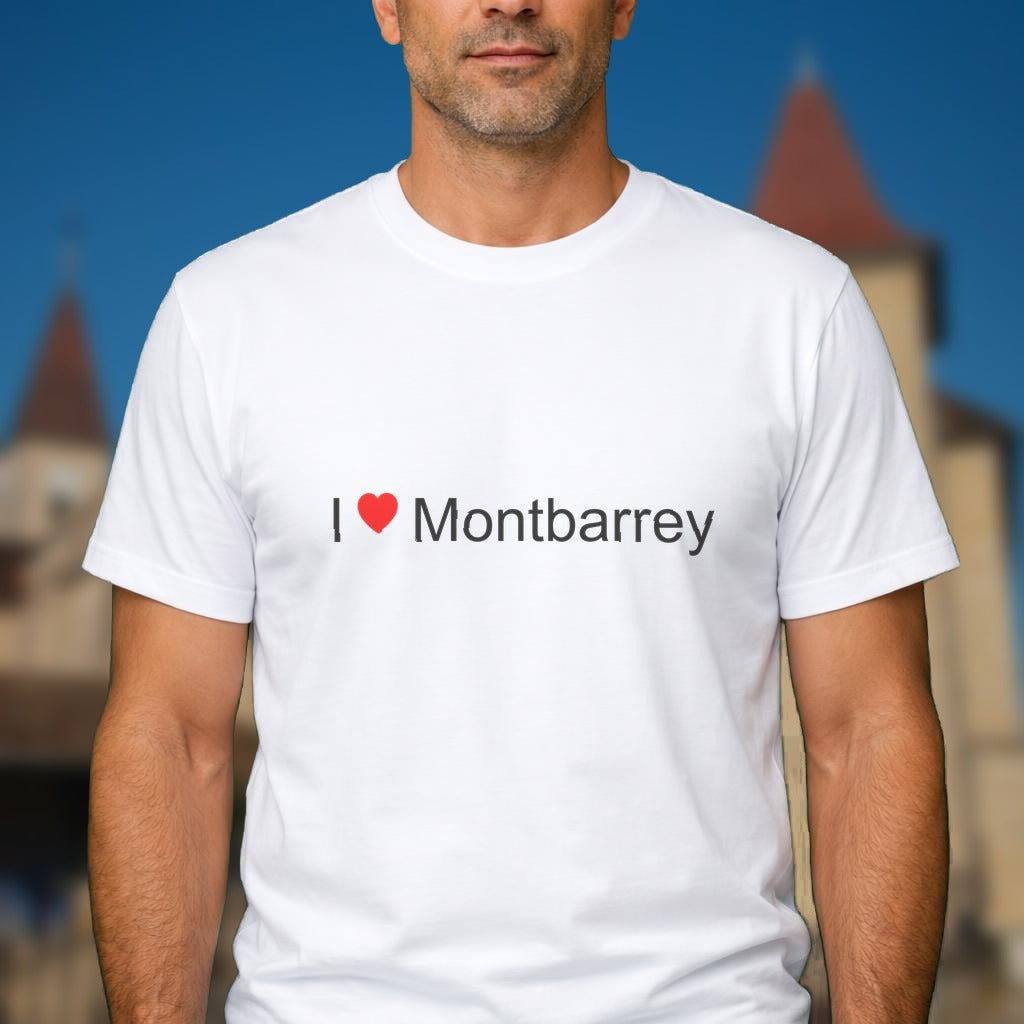 T-shirt I love montbarrey
