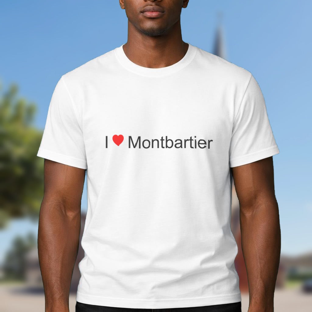 T-shirt I love montbartier