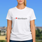 T-shirt I love montbazin
