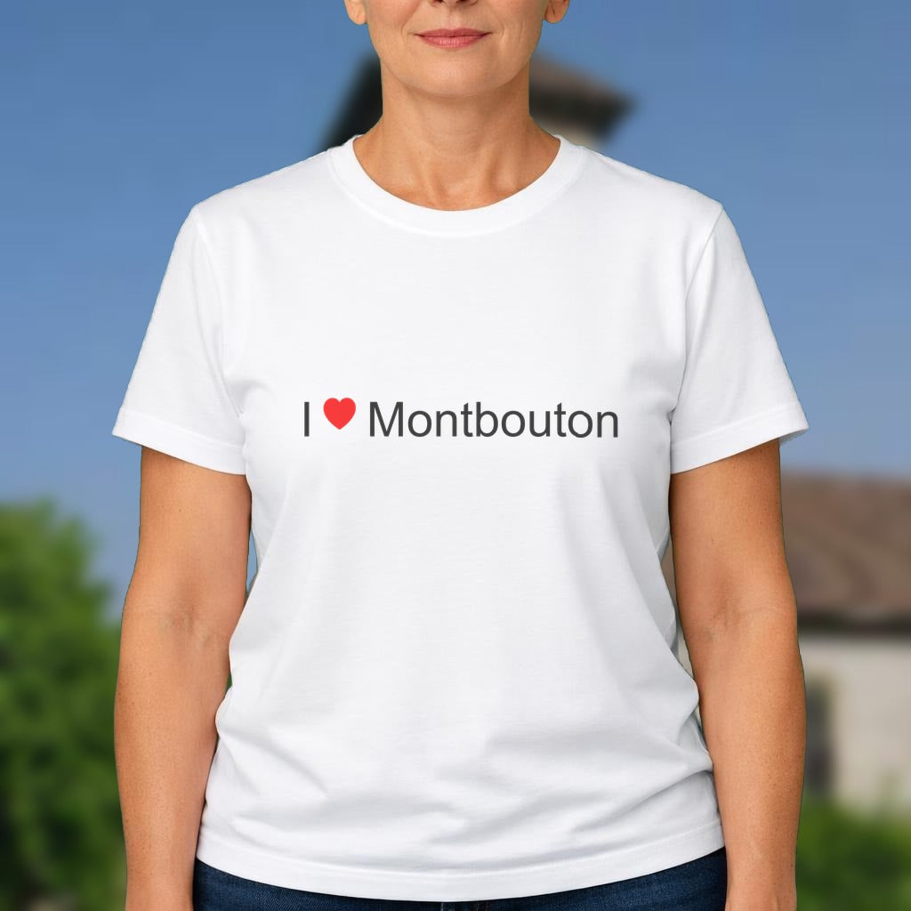 T-shirt I love montbouton