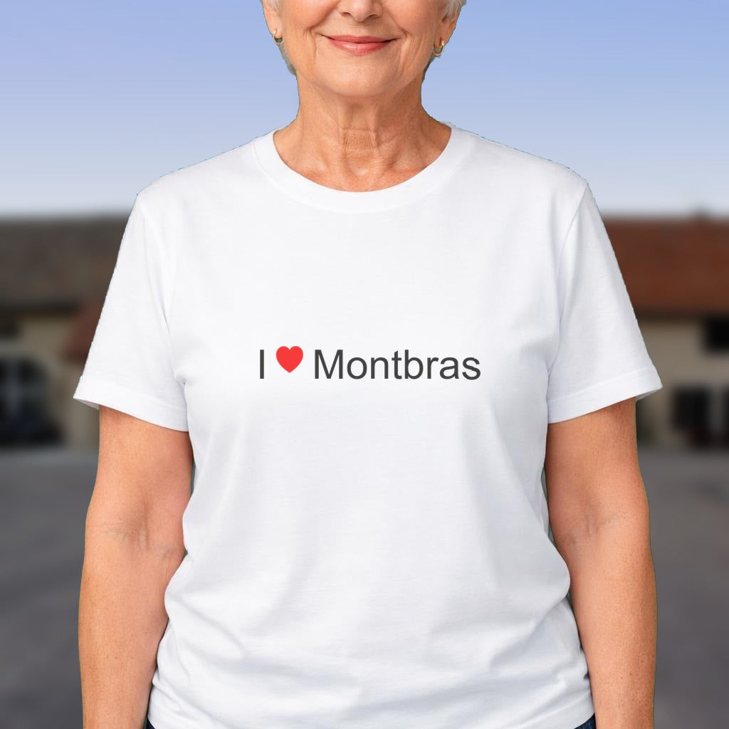 T-shirt I love montbras
