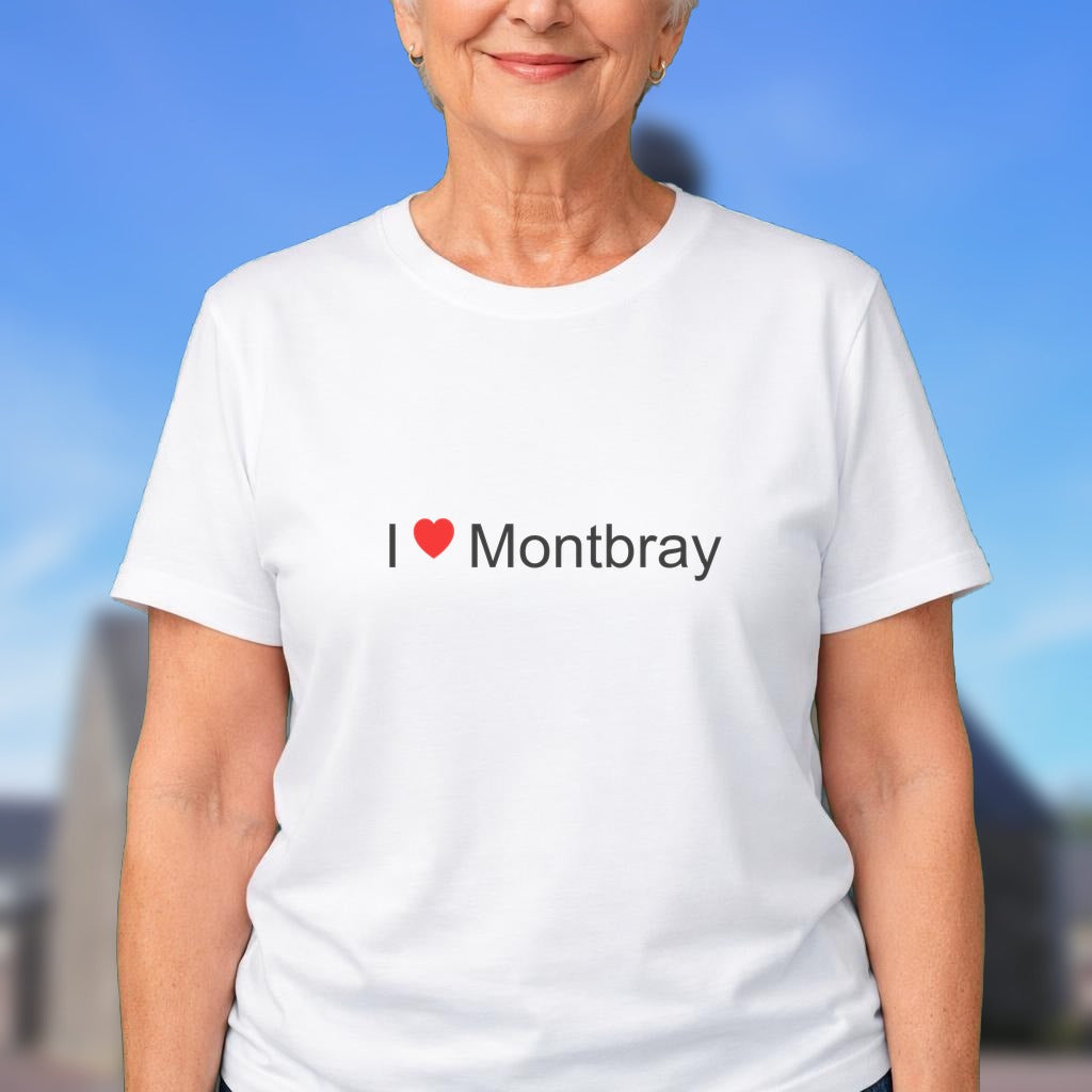 T-shirt I love montbray