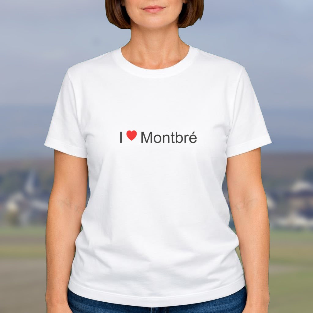 T-shirt I love montbré