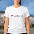 T-shirt I love montcavrel