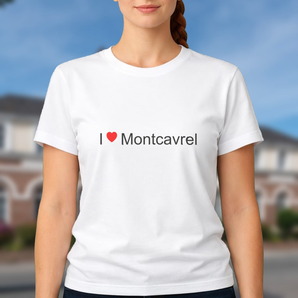 T-shirt I love montcavrel