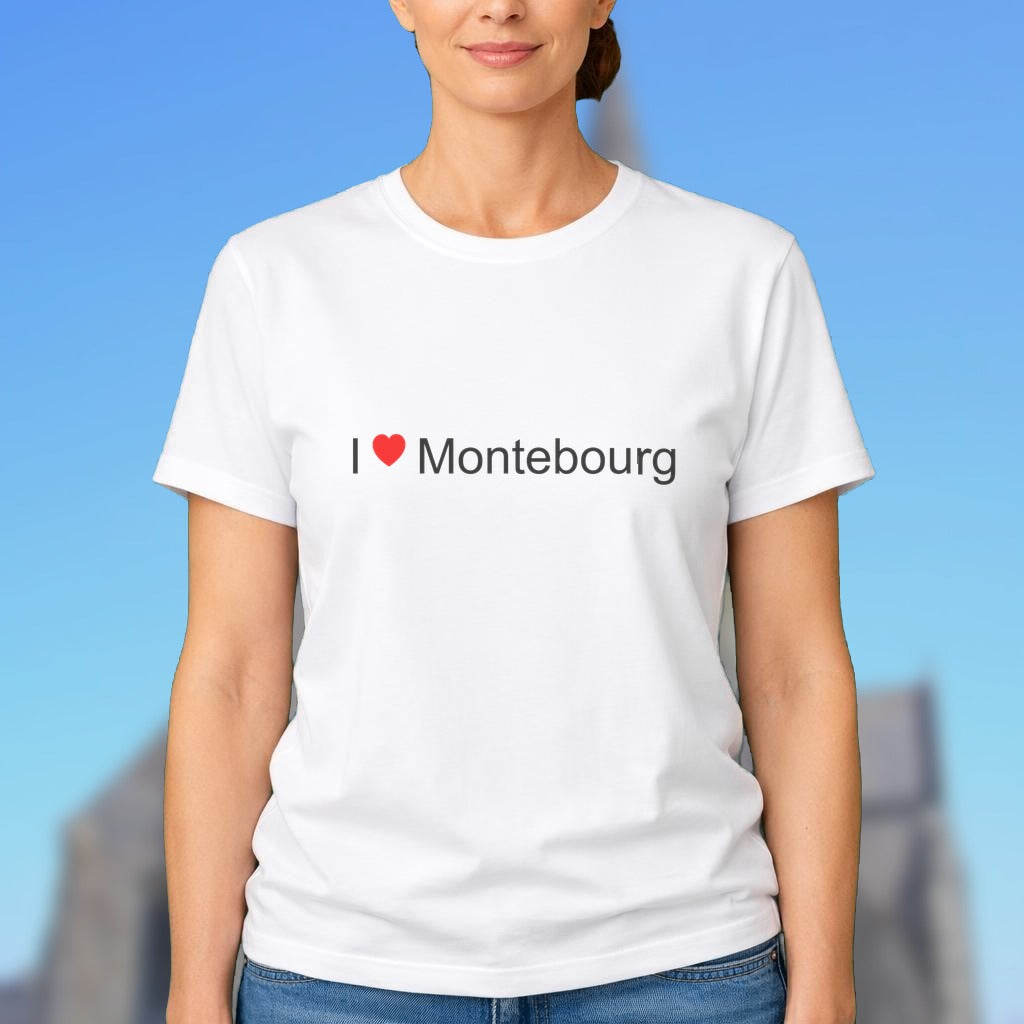 T-shirt I love montebourg