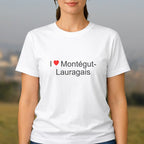 T-shirt I love montégut-lauragais