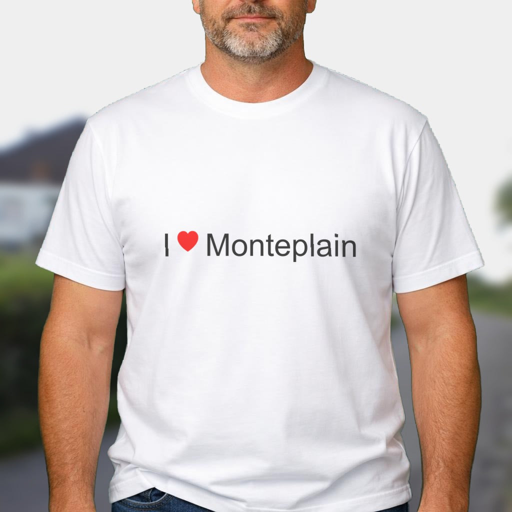 T-shirt I love monteplain