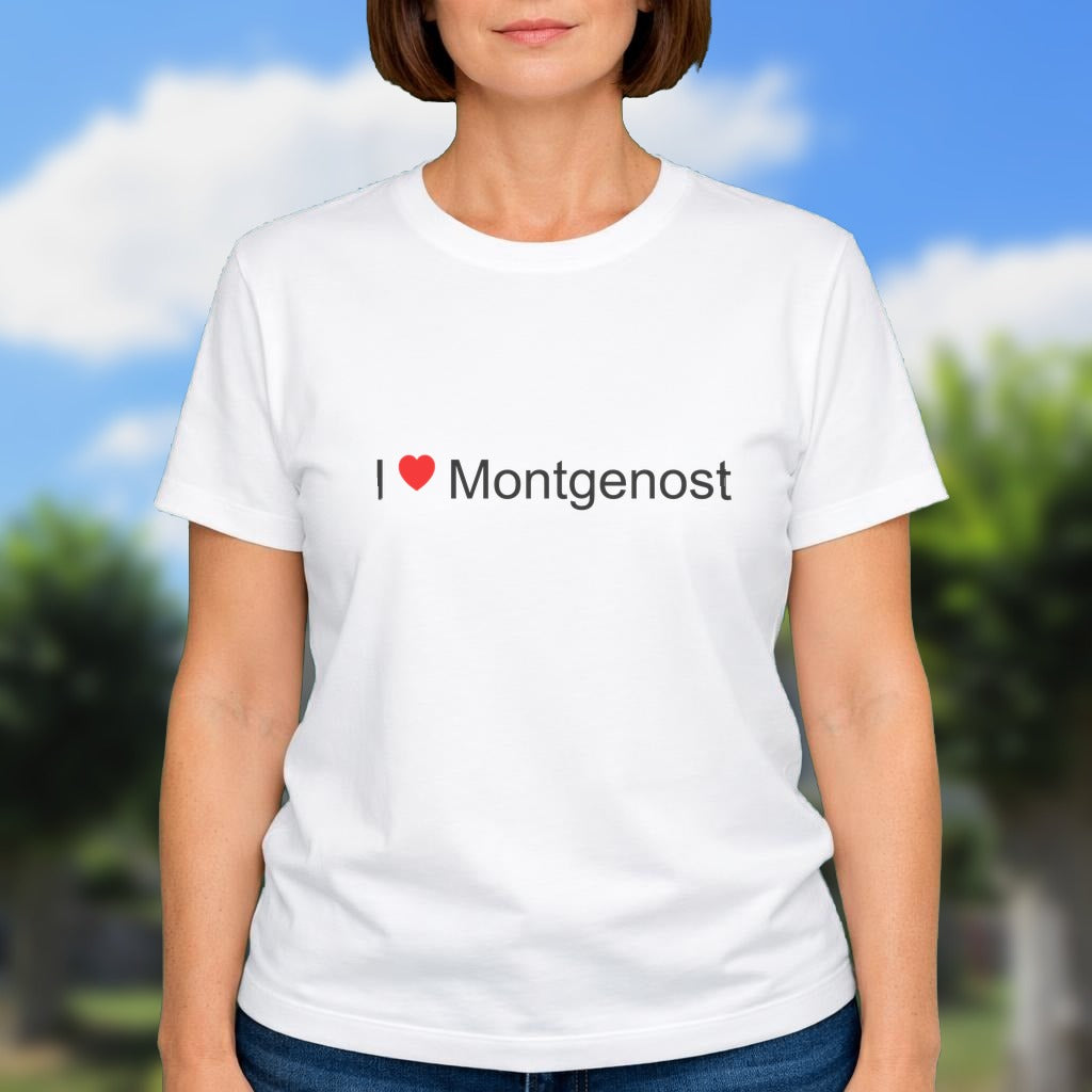 T-shirt I love montgenost