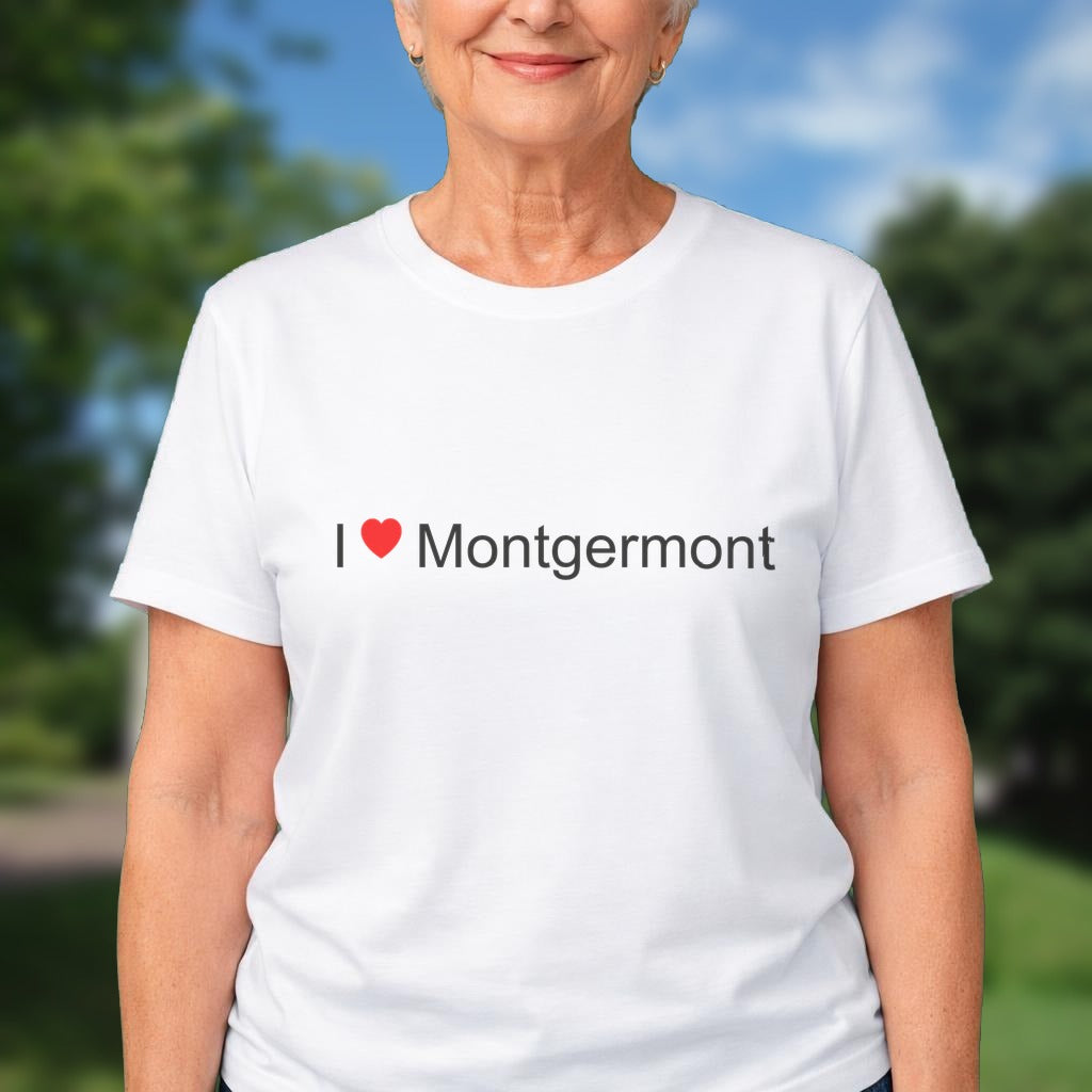 T-shirt I love montgermont