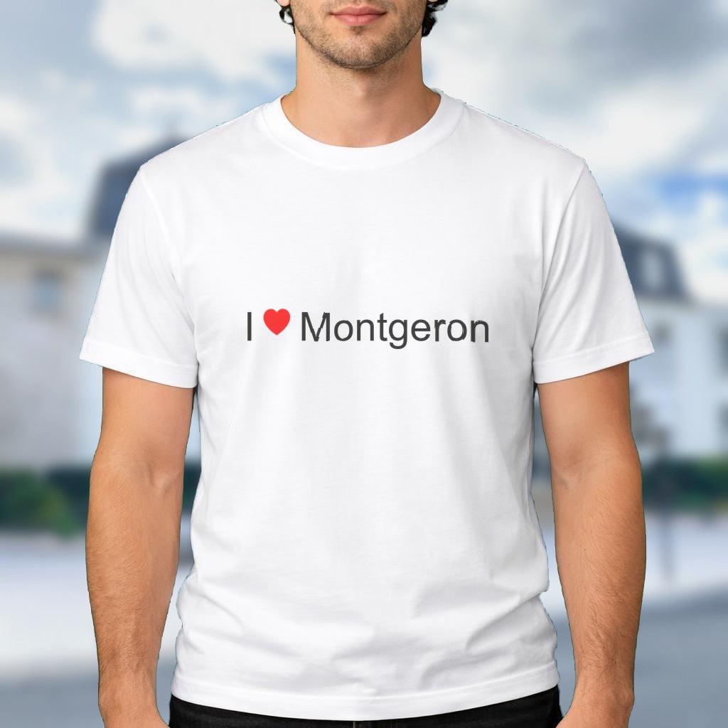 T-shirt I love montgeron