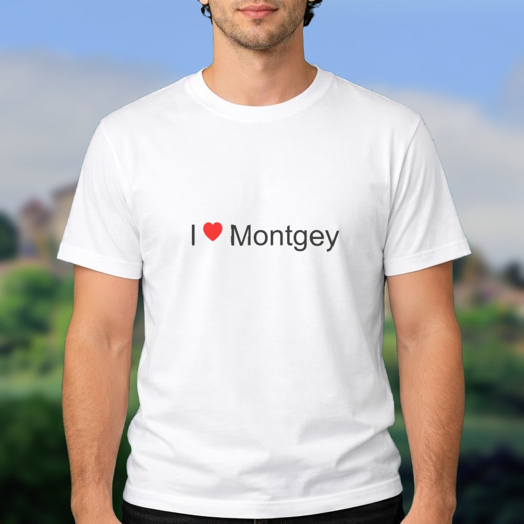 T-shirt I love montgey
