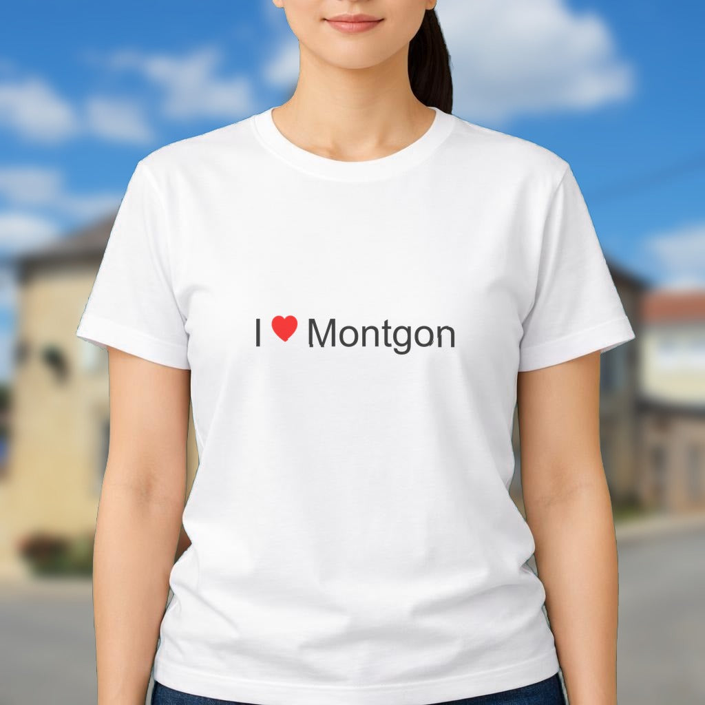 T-shirt I love montgon
