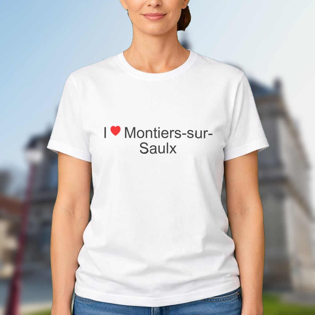 T-shirt I love montiers-sur-saulx