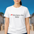 T-shirt I love montigny-lès-metz