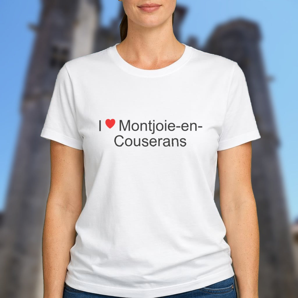 T-shirt I love montjoie-en-couserans