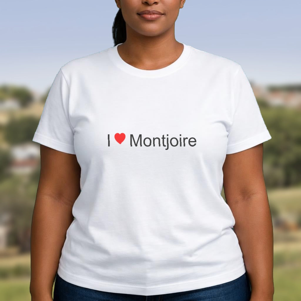 T-shirt I love montjoire