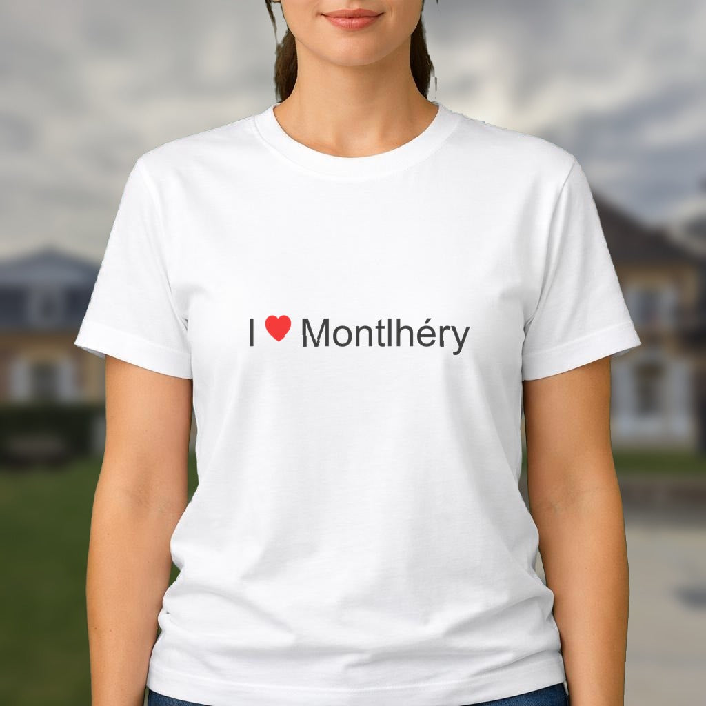 T-shirt I love montlhéry