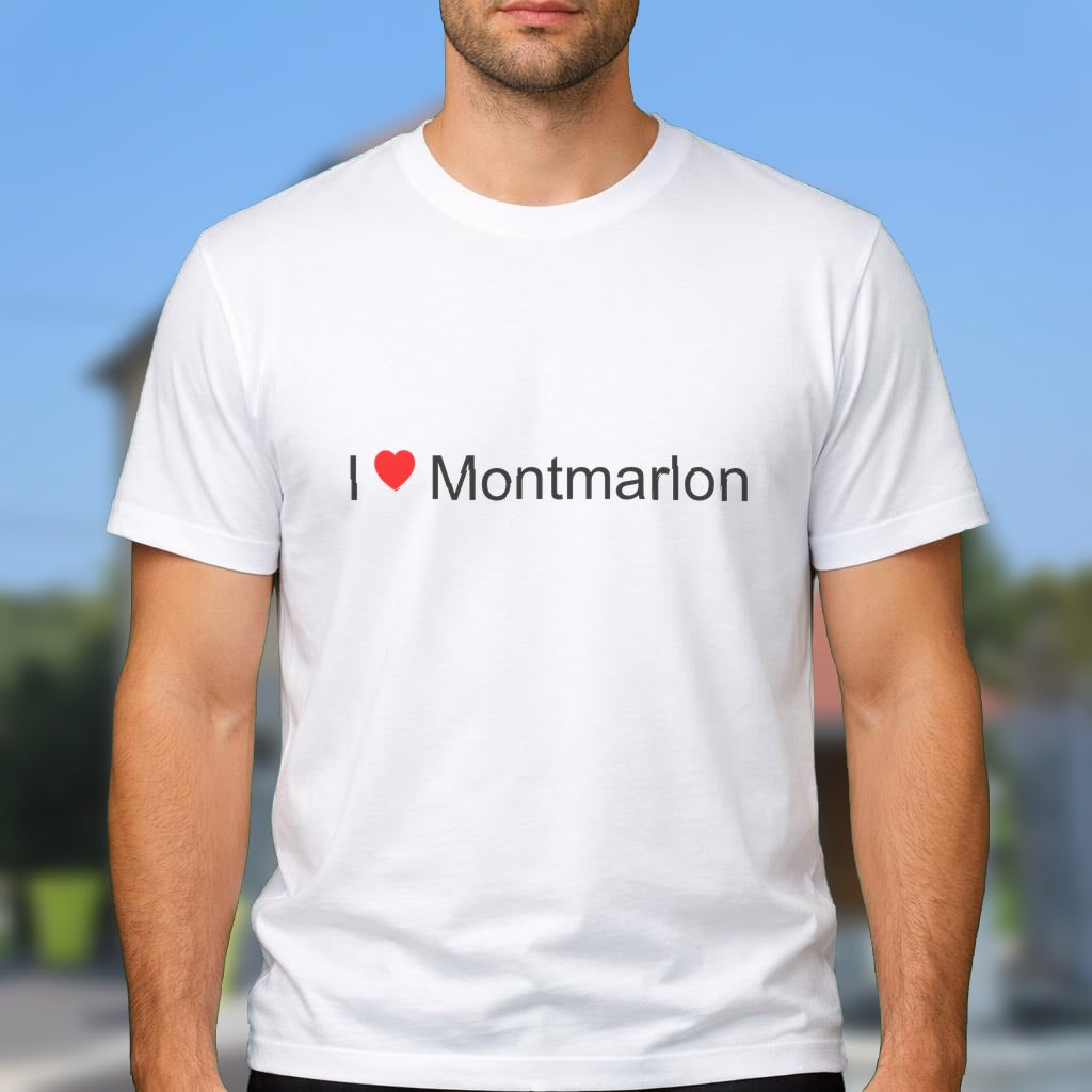 T-shirt I love montmarlon