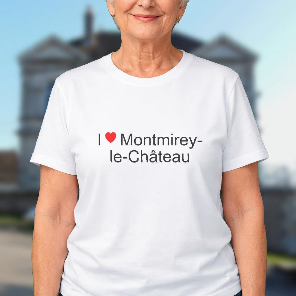 T-shirt I love montmirey-le-château