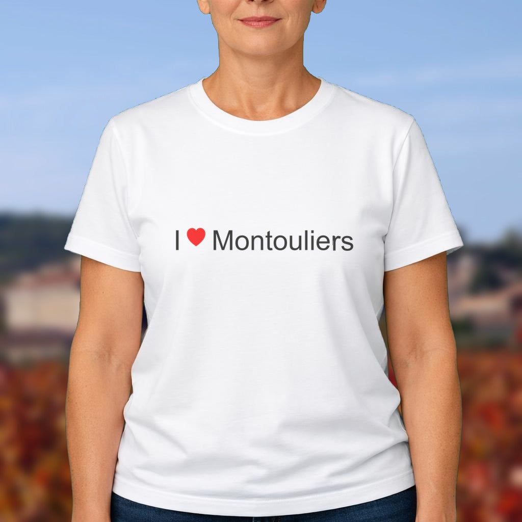 T-shirt I love montouliers
