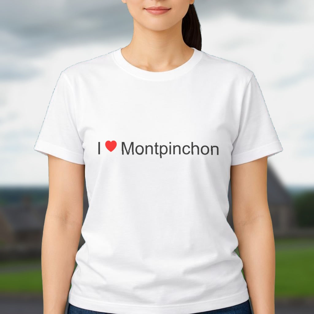 T-shirt I love montpinchon
