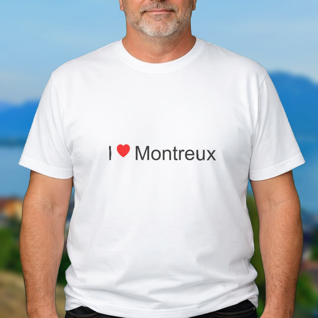 T-shirt I love montreux
