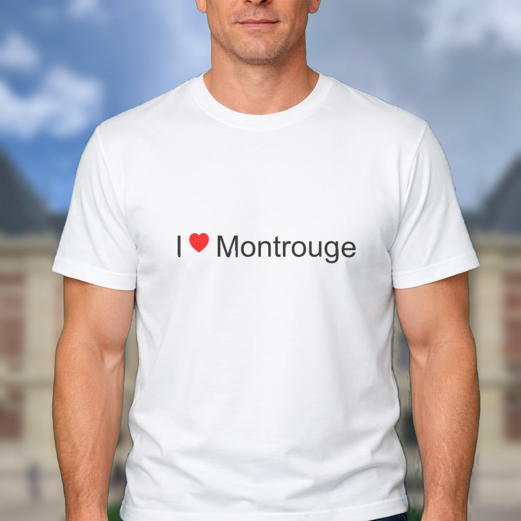 T-shirt I love montrouge