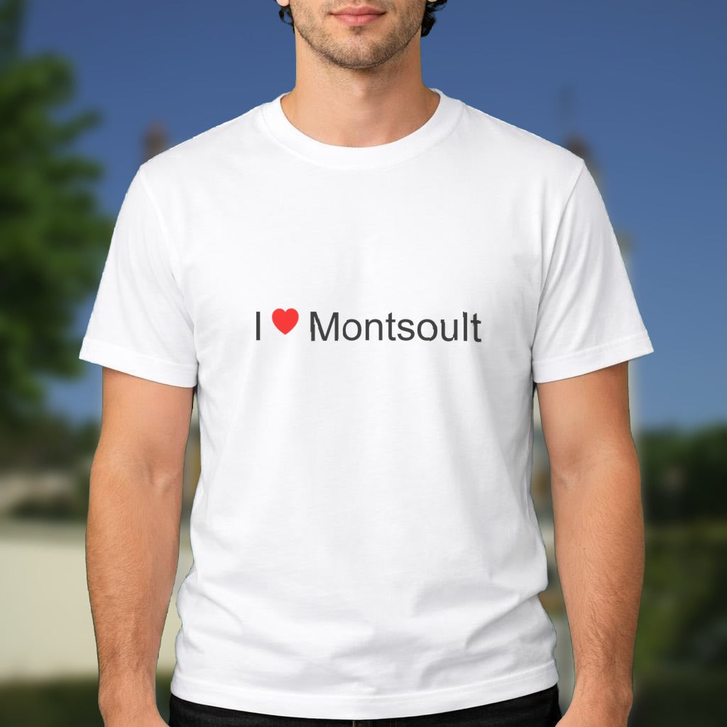 T-shirt I love montsoult