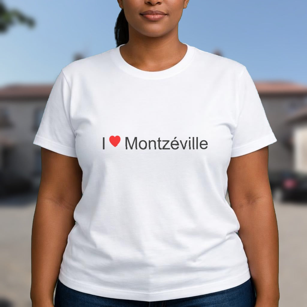 T-shirt I love montzéville