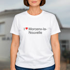 T-shirt I love morcenx-la-nouvelle