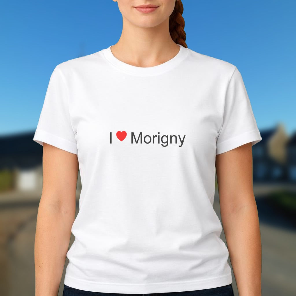 T-shirt I love morigny