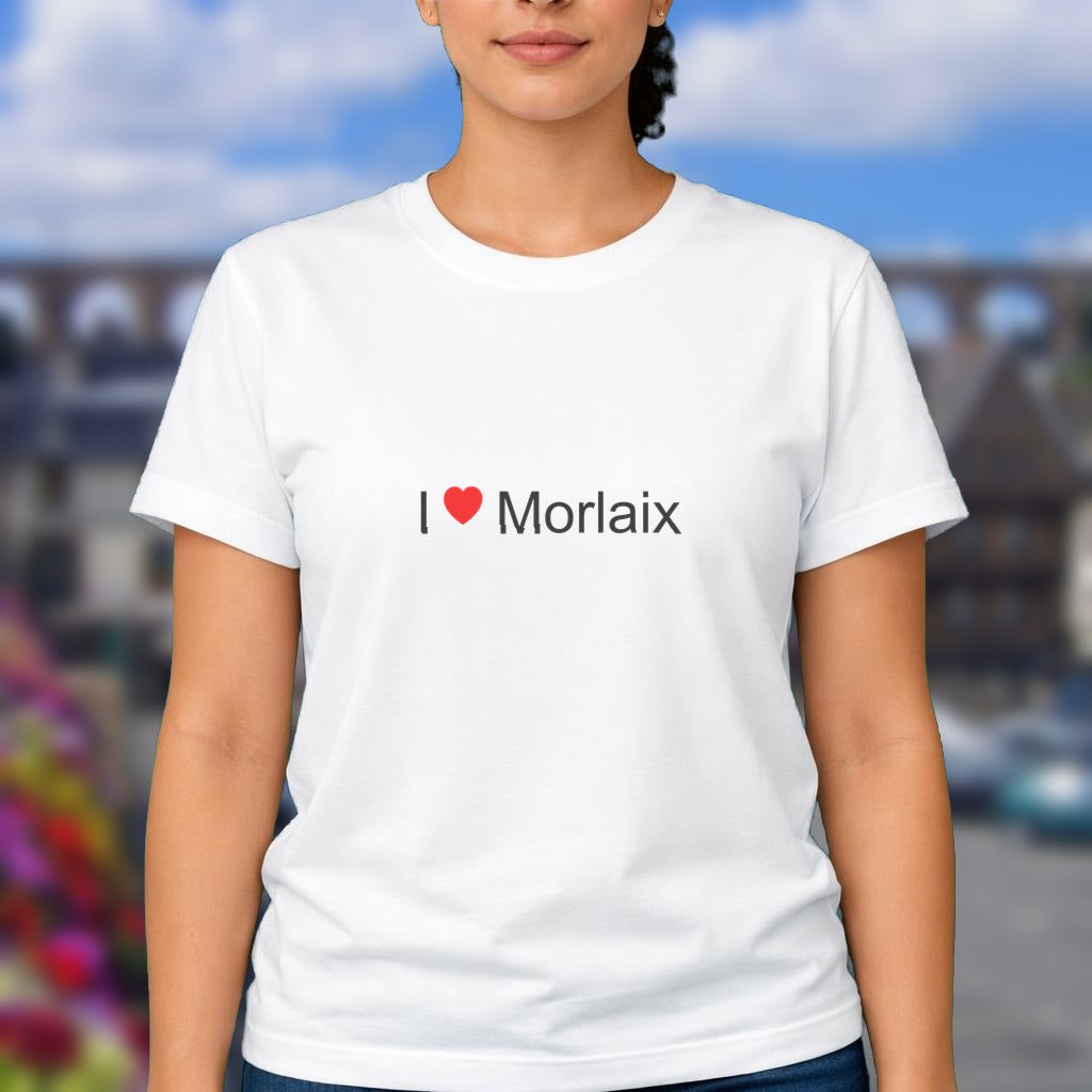 T-shirt I love morlaix