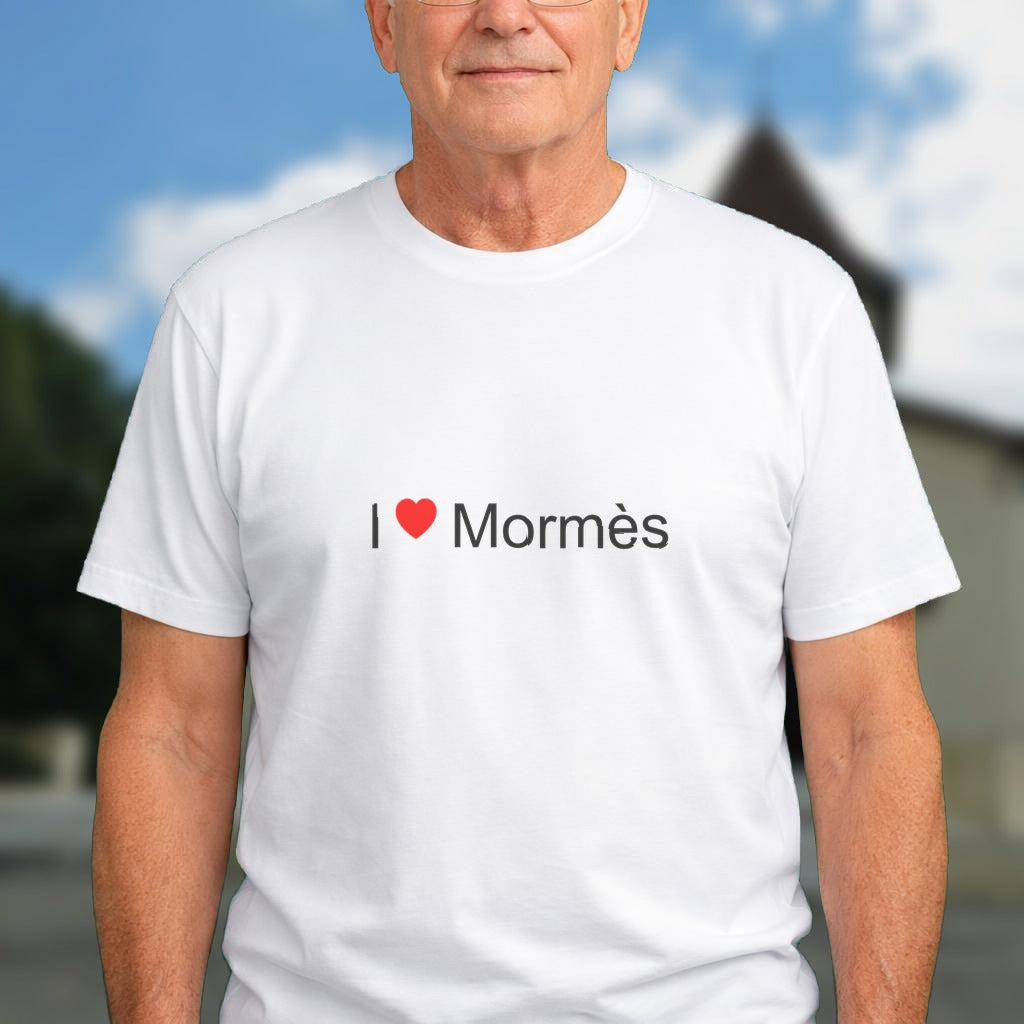 T-shirt I love mormès