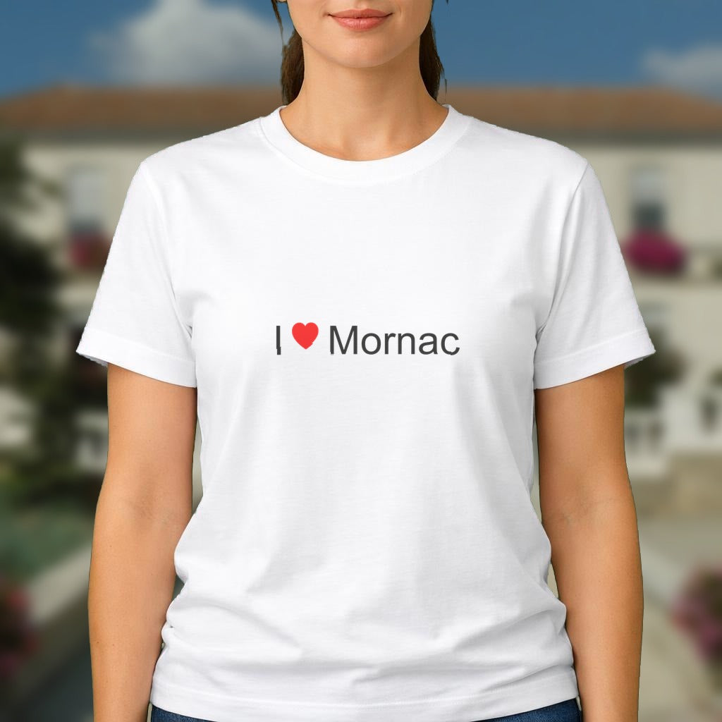 T-shirt I love mornac