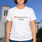 T-shirt I love mornand-en-forez