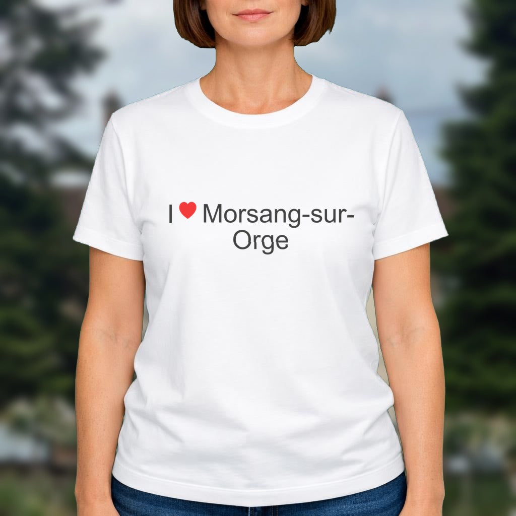 T-shirt I love morsang-sur-orge