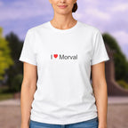 T-shirt I love morval