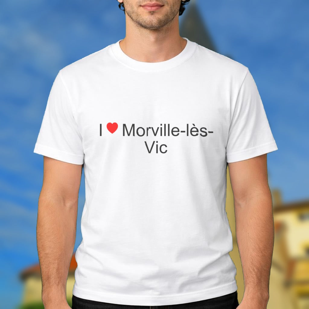 T-shirt I love morville-lès-vic