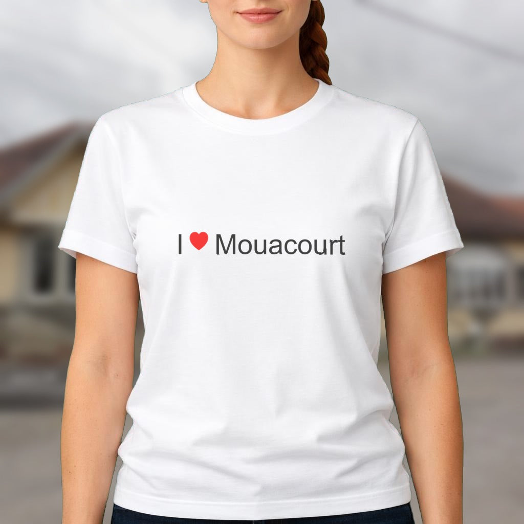 T-shirt I love mouacourt
