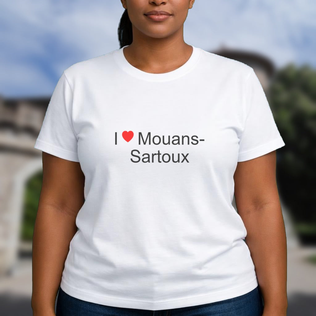 T-shirt I love mouans-sartoux
