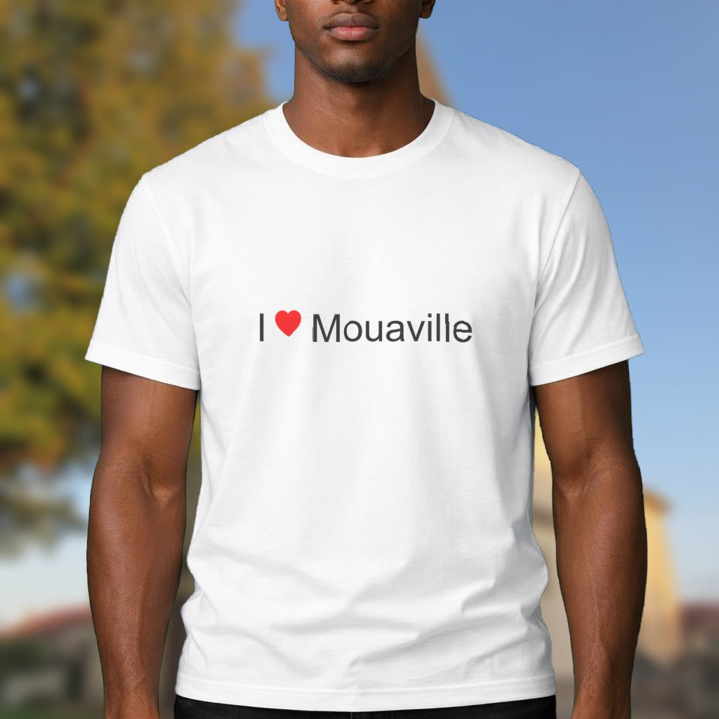T-shirt I love mouaville